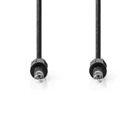   Nedis CAGL23000BK20 6,35 mm sztereo jack dugó (apa) kábel, 2m