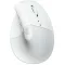 LOGITECH Egér - LIFT Vertical Ergonomic Bluetooth Optikai for MAC, Piszkosfehér