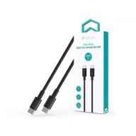   DEVIA USB-C - USB C (Type-C) ADAT ÉS TÖLTŐKÁBEL - SMART SERIES 100W PD, Fekete, 1,5m