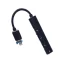 BLACKBIRD Adapter USB3.0/Lightning, 2xUSB, 1xUSB-C, 1xLightning, Fekete