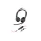HP POLY fejhallgató Blackwire 5220 sztereó USB-C+3,5 mm-es csatlakozó+USB-C/USB-A adapter (Bulk)