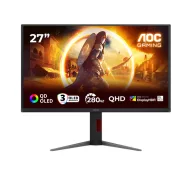   AOC Gaming OLED monitor 27" Q27G4ZD, 2560x1440, 16:9, 250cd/m2, 0,03ms, 280Hz, 2xHDMI/DP/4xUSB-A, áll.mag.,pivot