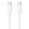 BLACKBIRD Adatkábel USB-C to USB-C 65W 2m, Fehér