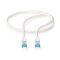 Nedis CCTB85321AL05 UTP / FTP Cat6 patch kábel, RJ45 aranyozott érintkezők, LSZH, fonott / PVC, ezüst, hossz 0.5m
