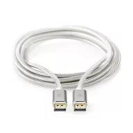   Nedis CCTB37014AL20 DisplayPort 1.4 kábel, displayport dugó - display port dugó, aranyozott csatlakozók, 8K@60Hz, 2m
