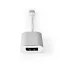 Nedis CCTB64480AL02 USB C (USB-C) - Displayport adapter, aranyozott csatlakozók, USB3.2 Gen 1, 4K@60Hz, 20 cm