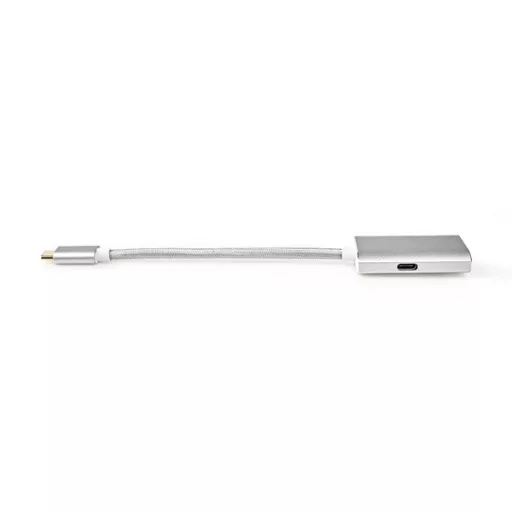 Nedis CCTB64480AL02 USB C (USB-C) - Displayport adapter, aranyozott csatlakozók, USB3.2 Gen 1, 4K@60Hz, 20 cm