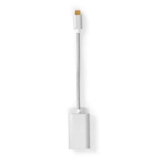 Nedis CCTB64480AL02 USB C (USB-C) - Displayport adapter, aranyozott csatlakozók, USB3.2 Gen 1, 4K@60Hz, 20 cm