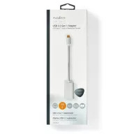   Nedis CCTB64480AL02 USB C (USB-C) - Displayport adapter, aranyozott csatlakozók, USB3.2 Gen 1, 4K@60Hz, 20 cm