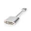 Nedis CCTB37250AL02 Displayport dugó - DVI-D 24+1-Tűs aljzat adapter, aranyozott csatlakozók, 1080p, 20 cm kábel