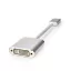 Nedis CCTB37250AL02 Displayport dugó - DVI-D 24+1-Tűs aljzat adapter, aranyozott csatlakozók, 1080p, 20 cm kábel