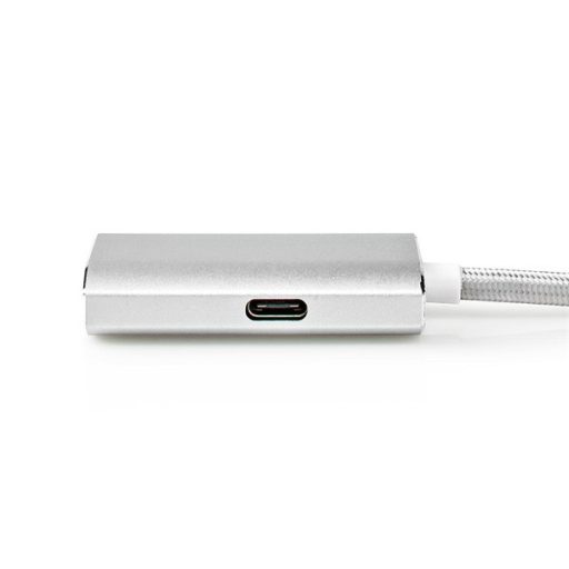 Nedis CCTB64680AL20 USB-C adapter 3.2 Gen 1, aktív tápcsatlakozás, USB C dugó - HDMI aljzat, 4K@60Hz, aranyott,  2 m