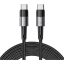 Tech-Protect Ultraboost 100W PD Type-C/Type-C adat- és töltőkábel 3m - fekete