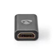   Nedis CVTB34907GY micro HDMI - HDMI adapter, 4K@60Hz, aranyozott, alumínium ház