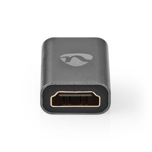 Nedis CCVTB34906GY mini HDMI - HDMI adapter, 4K@60Hz, aranyozott, alumínium ház