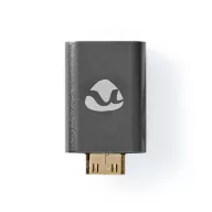   Nedis CCVTB34906GY mini HDMI - HDMI adapter, 4K@60Hz, aranyozott, alumínium ház