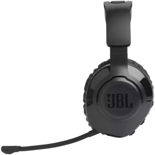 JBL Quantum 360X Gamer vezeték nélküli fejhallgató, Fekete (JBLQ360XWLBLKGRN)