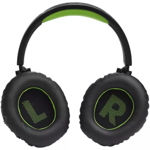 JBL Quantum 360X Gamer vezeték nélküli fejhallgató, Fekete (JBLQ360XWLBLKGRN)