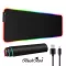 BLACKBIRD Egérpad Gamer MZ-RGB NightHalo  90x40cm 3mm vastag RGB világítással