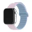 BLACKBIRD Szíj Iwatch készülékhez SPORT mágneses Rózsaszín Világos kék 42/44/45/46/49 mm