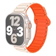   BLACKBIRD Szíj Iwatch készülékhez TACTICAL mágneses Világos barna Narancs 38/40/41/S1042 mm