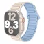 BLACKBIRD Szíj Iwatch készülékhez TACTICAL mágneses Világos barna világos kék 42/44/45/46/49 mm