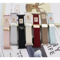   BLACKBIRD Szíj Iwatch készülékhez GOOD LUCK BEAR Rózsaszín 38/40/41/S1042 mm
