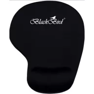   BLACKBIRD Egérpad Office FocusPad ergonómikus zselés  fekete