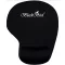 BLACKBIRD Egérpad Office FocusPad ergonómikus zselés  fekete