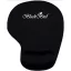 BLACKBIRD Egérpad Office FocusPad ergonómikus zselés  fekete
