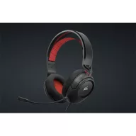   CORSAIR Vezetékes Headset, HS35 v2 Gaming, Multiplatform, piros