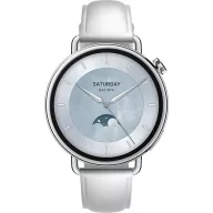 XIAOMI BHR07VUGL S4 Okosóra bőrszíjjal, 41mm, Fehér