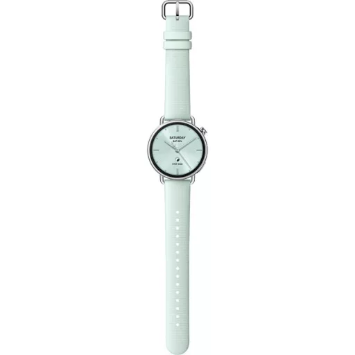 XIAOMI BHR080CGL S4 Okosóra flourgumi szíjjal, 41mm, Világoszöld