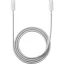 XIAOMI BHR087KGL 6A Fonott kábel, USB-C - USB-C, 1m, Fehér