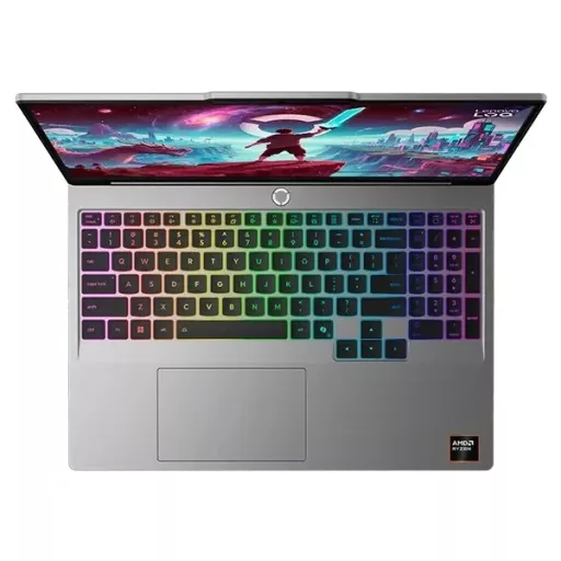LENOVO LOQ 15AHP11, 15,3" WUXGA, AMD Ryzen 7 250, 16GB, 512GB, nV RTX5060 8GB, NoOS, Luna Grey