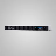   CYBERPOWER UPS, 6xC13,1xUSB 700VA 420W Aktív PFC,tiszta színuszos szünetmentes,LINE-INTERAKTÍV, AVR,színes LCD, 1U rack