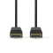 Nedis CCGL38010BK20 Displayport 2.1 kábel, 8K@60Hz, aranyozott csatlakozók, 2m