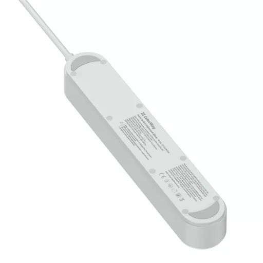 COLORWAY Hálózati elosztó, CW-CHE44PDW, 4 dugalj, 4xUSB (Type-C 2PD20W + 2USB QC3.0) (20 W), 2 m, fehér