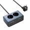 COLORWAY Hálózati és USB elosztó, 2 dugalj, 2x220V/1xUSB-A/2xUSB-C (GaN45W)