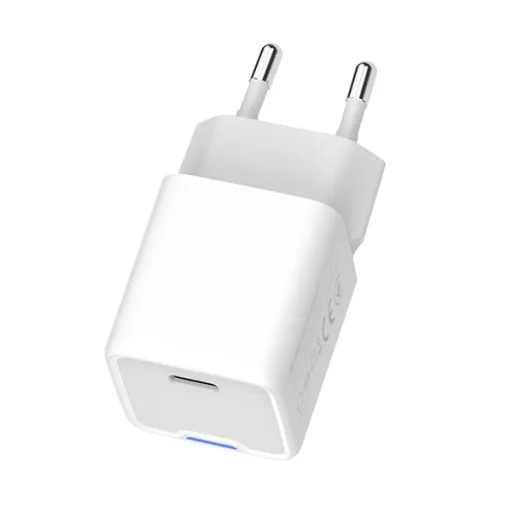 COLORWAY AC töltő adapter, CW-CHS059PD-WT, GaN Mini 20W PD Port PPS USB-C
