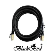 BLACKBIRD Kábel Patch UTP CAT.6A 2m Fekete