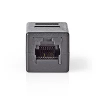 Nedis CCGB89010BK Cat5e / Cat6, RJ45 UTP toldó, ABS