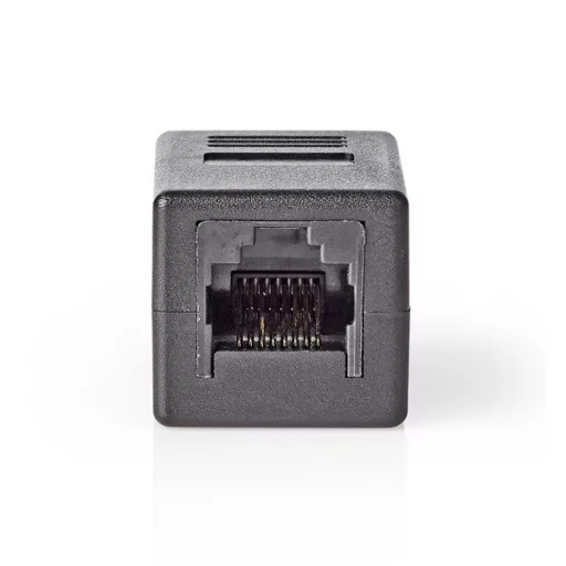 Nedis CCGB89010BK Cat5e / Cat6, RJ45 UTP toldó, ABS