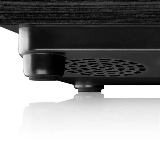 Lenco LS-10BK lemezjátszó beépített hangszórókkal, MDF ház