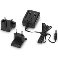   Lenco LS-10BK lemezjátszó beépített hangszórókkal, MDF ház