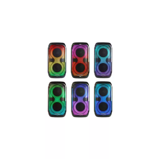 BLAUPUNKT PB60X Bluetooth Party MDF hangszóró, AUX, LED világítás, 120W, Fekete