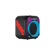   BLAUPUNKT PB6LED Hordozható Bluetooth hangszóró, LED, Karaoke, Fekete (RTVBLAS033)