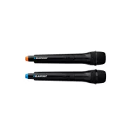   BLAUPUNKT PB12DB Bluetooth party hangszóró, karaoke, 2 db mikrofon, LED, 1600W, Fekete (RTVBLAS017)