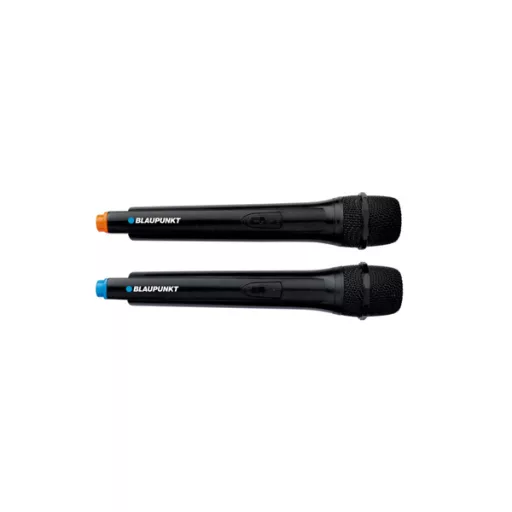 BLAUPUNKT PB12DB Bluetooth party hangszóró, karaoke, 2 db mikrofon, LED, 1600W, Fekete (RTVBLAS017)