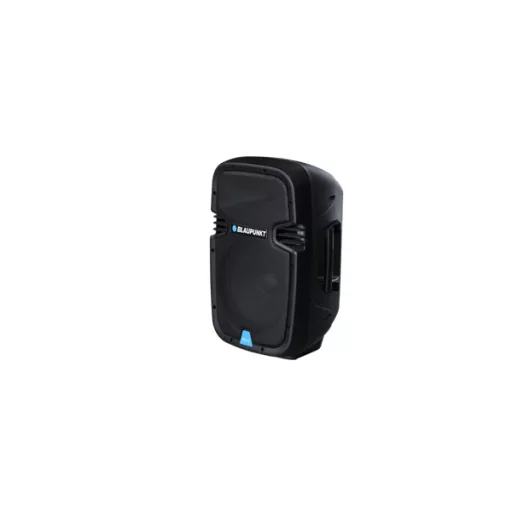 BLAUPUNKT PA12 Bluetooth hangszóró, karaoke funkció,  1 mikrofon, USB, 650W, Fekete (RTVBLAS004)